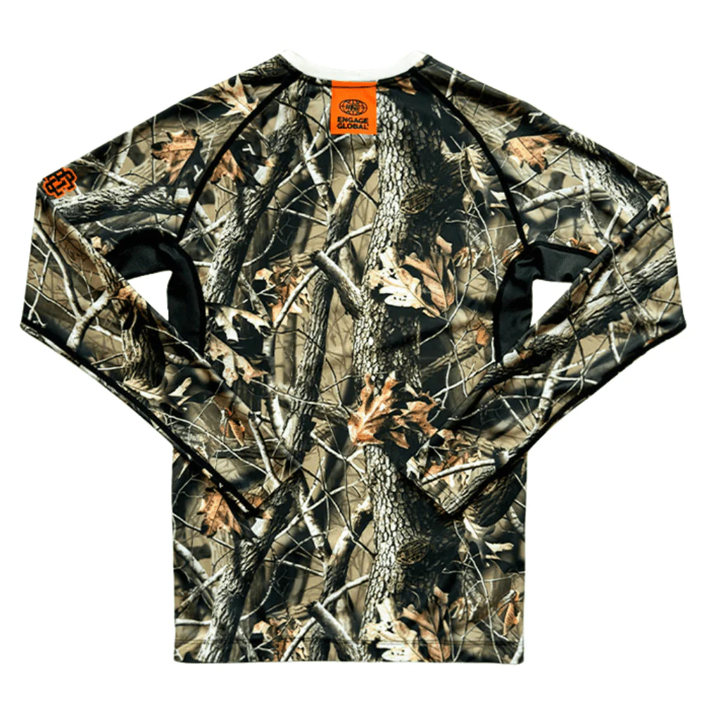 Engage Real Camo Long Sleeve Rashguard - Image 2