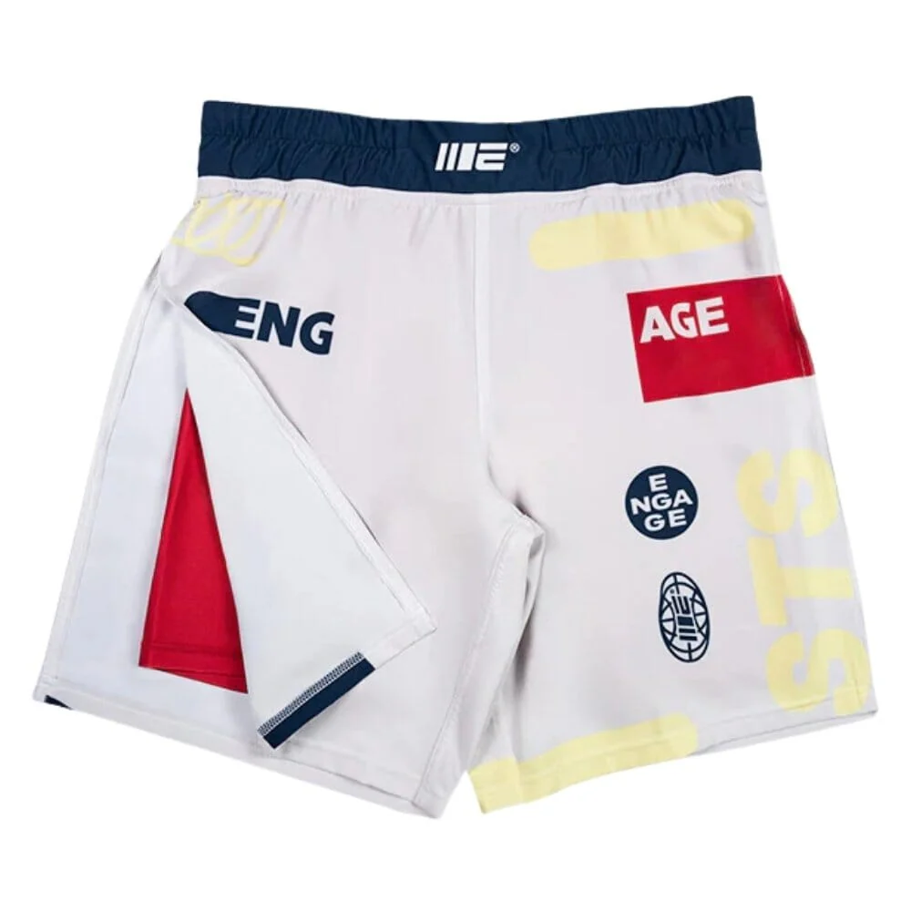Engage Set The Standard 2-in-1 Gladiator Shorts White
