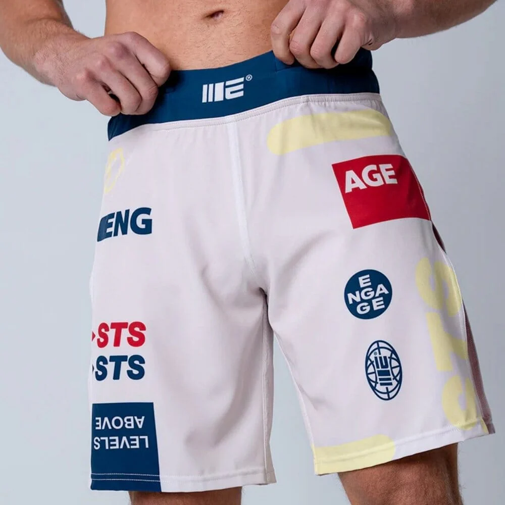 Engage Set The Standard 2-in-1 Gladiator Shorts White - Image 6