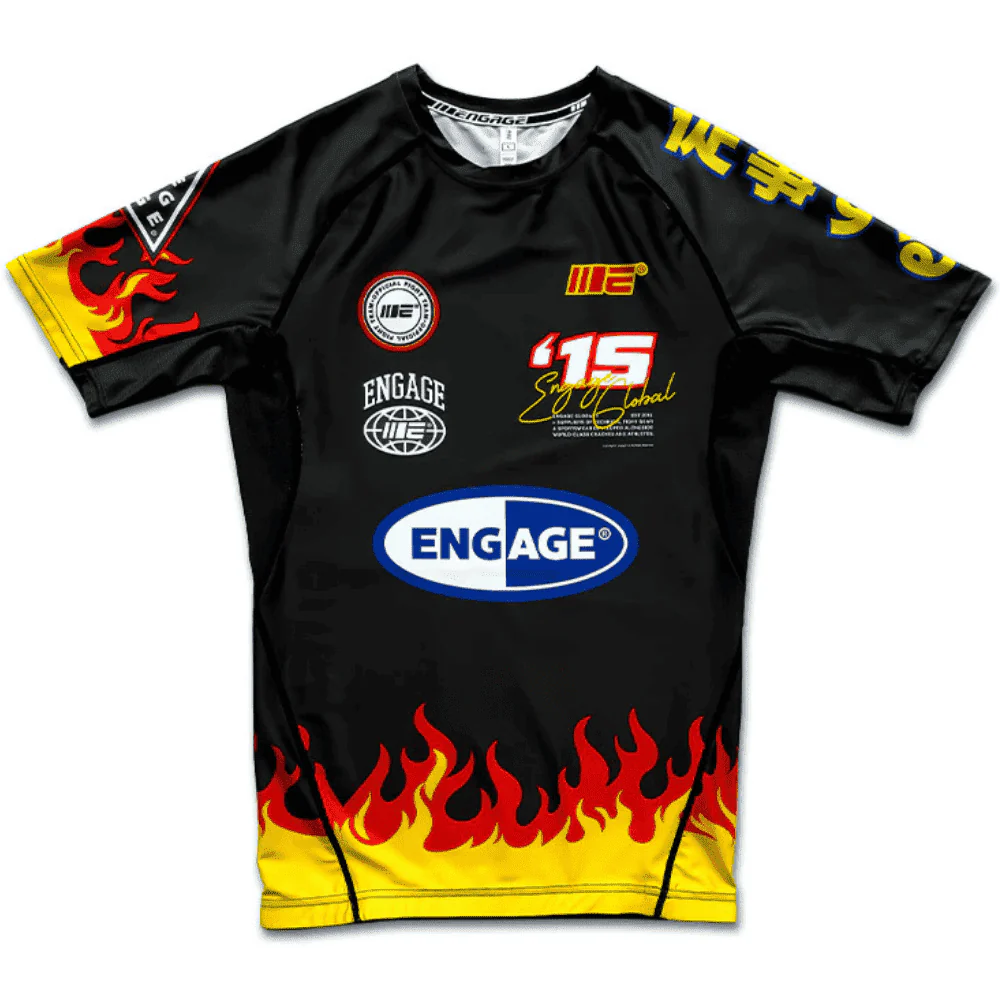 Engage Shake 'n Bake Short Sleeve Rashguard