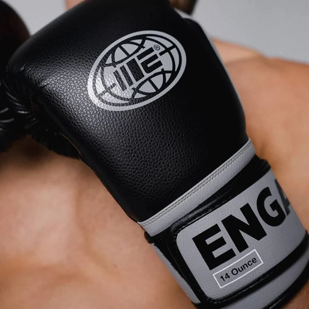 Engage W.I.P Series Hook and Loop Boxing Gloves Oakland Grey - Image 6