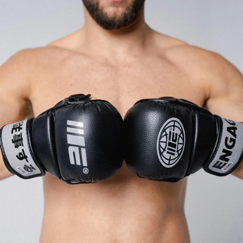 Engage W.I.P Series MMA Grappling Gloves Oakland Grey - Image 4