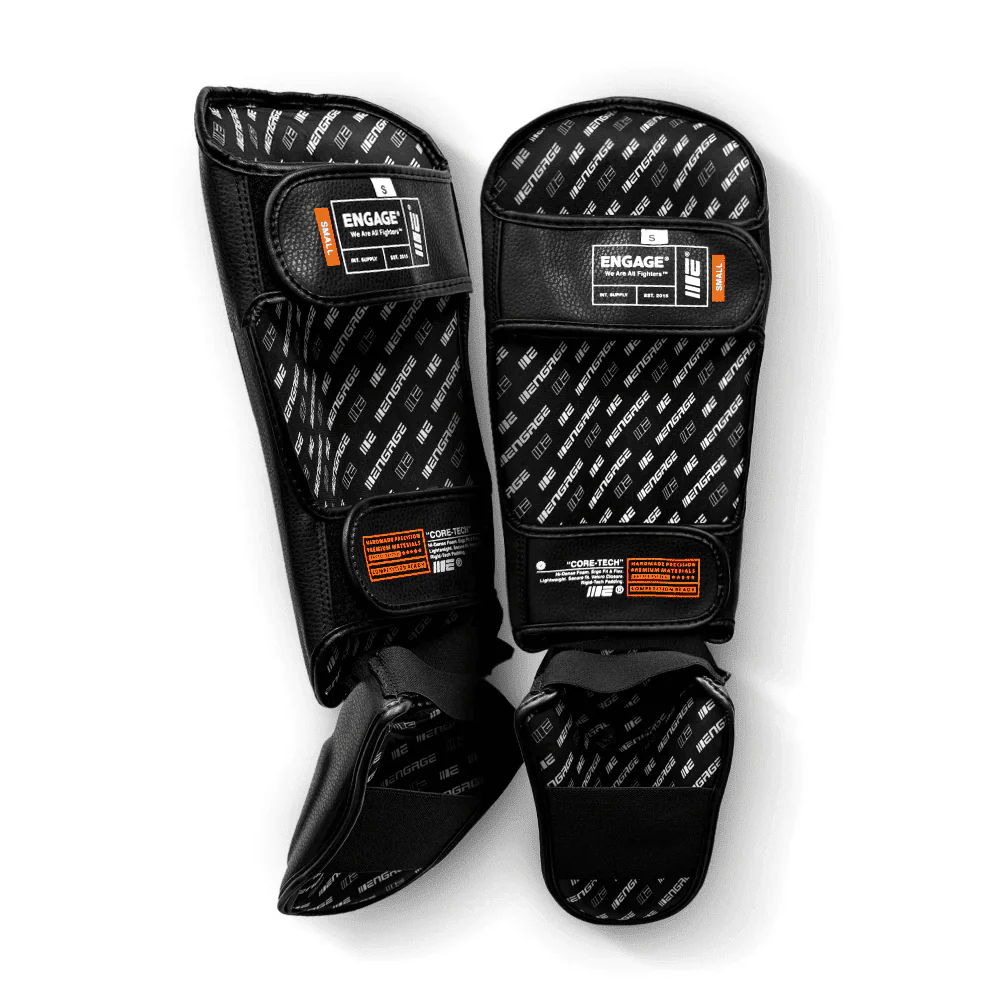 Engage W.I.P Series Shin Guards Black - Image 2