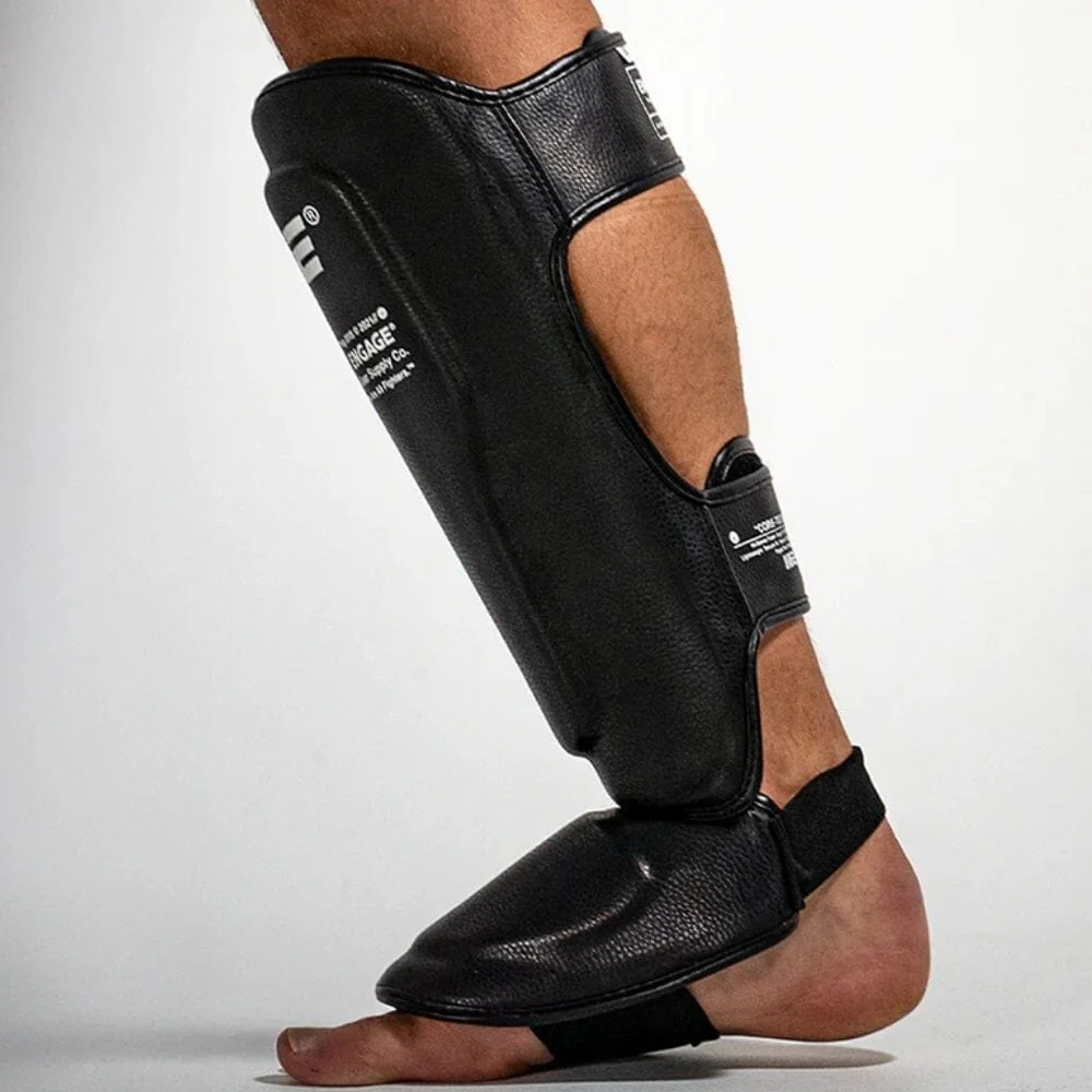 Engage W.I.P Series Shin Guards Version 2 Black - Image 2
