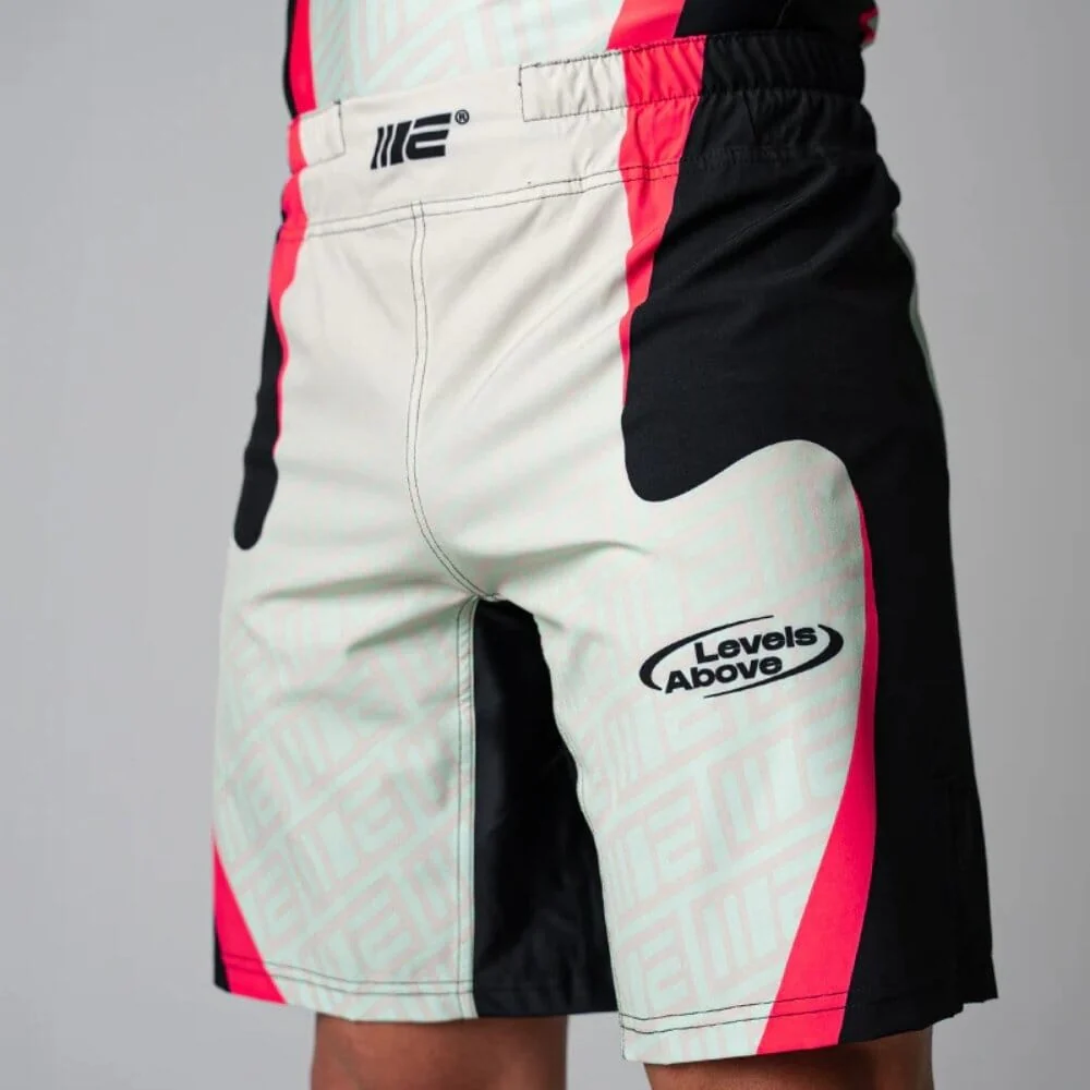 Engage Y2K NRG 2-in-1 Gladiator Shorts Black/Red/White - Image 4