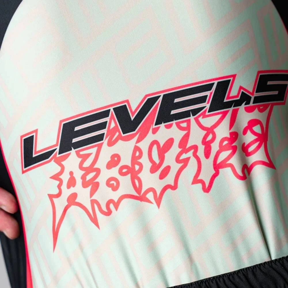 Engage Y2K NRG Long Sleeve Rashguard Black/Red/White - Image 4
