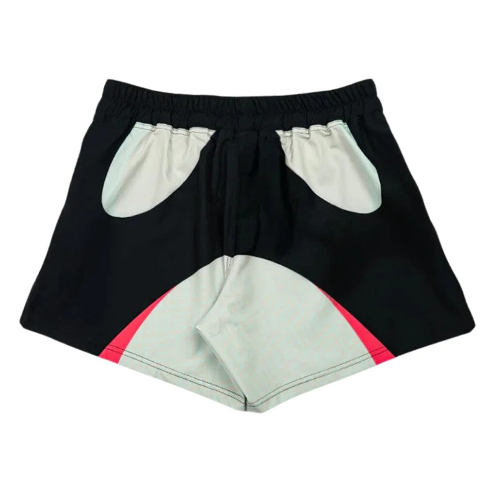 Engage Y2K NRG MMA Hybrid Shorts Black/Red/White - Image 3