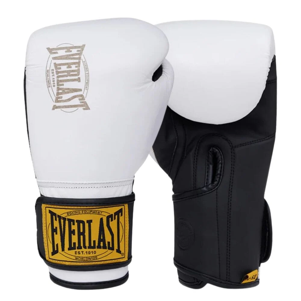 Everlast 1910 Advanced Boxing Gloves White