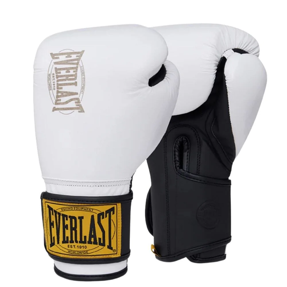Everlast 1910 Advanced Boxing Gloves White - Image 8