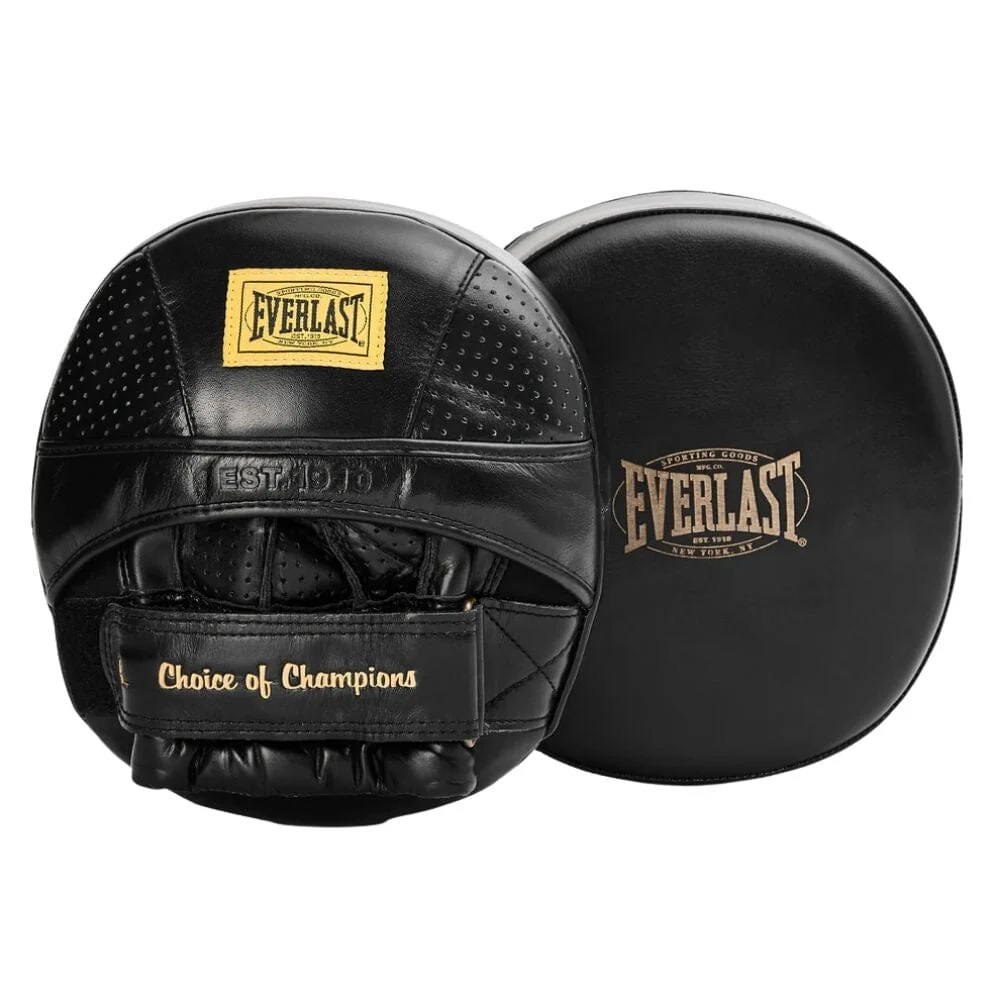 Everlast 1910 Pro Aircore Focus Mitts Black