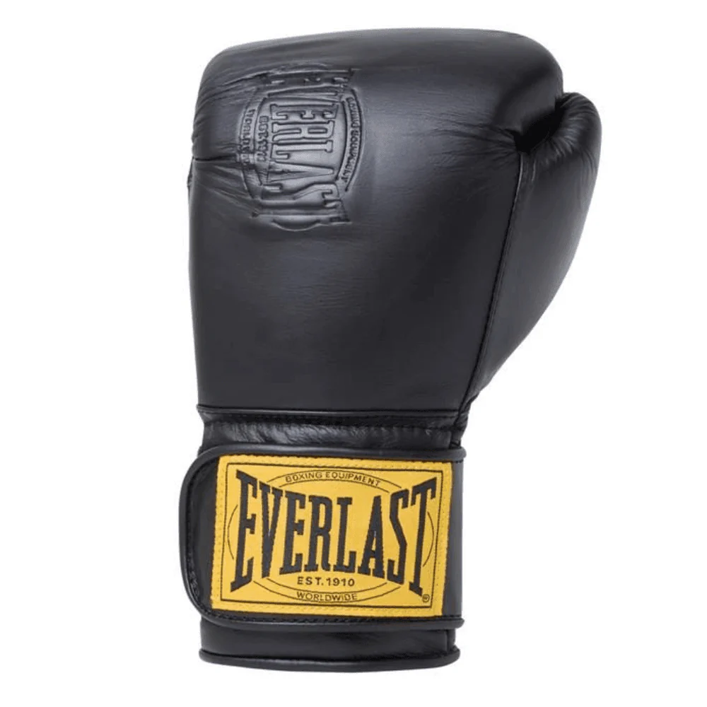 Everlast 1910 Pro Boxing Gloves Black - Image 2