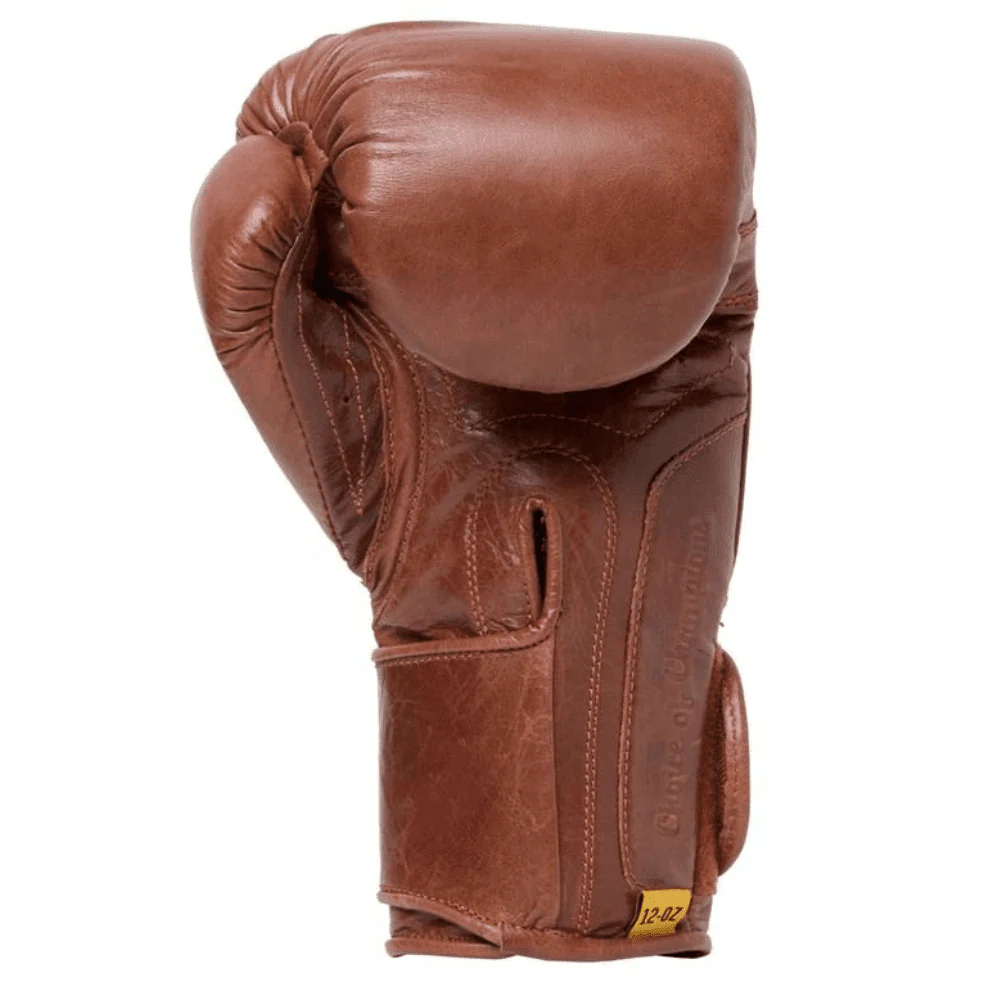 Everlast 1910 Pro Boxing Gloves Brown - Image 3