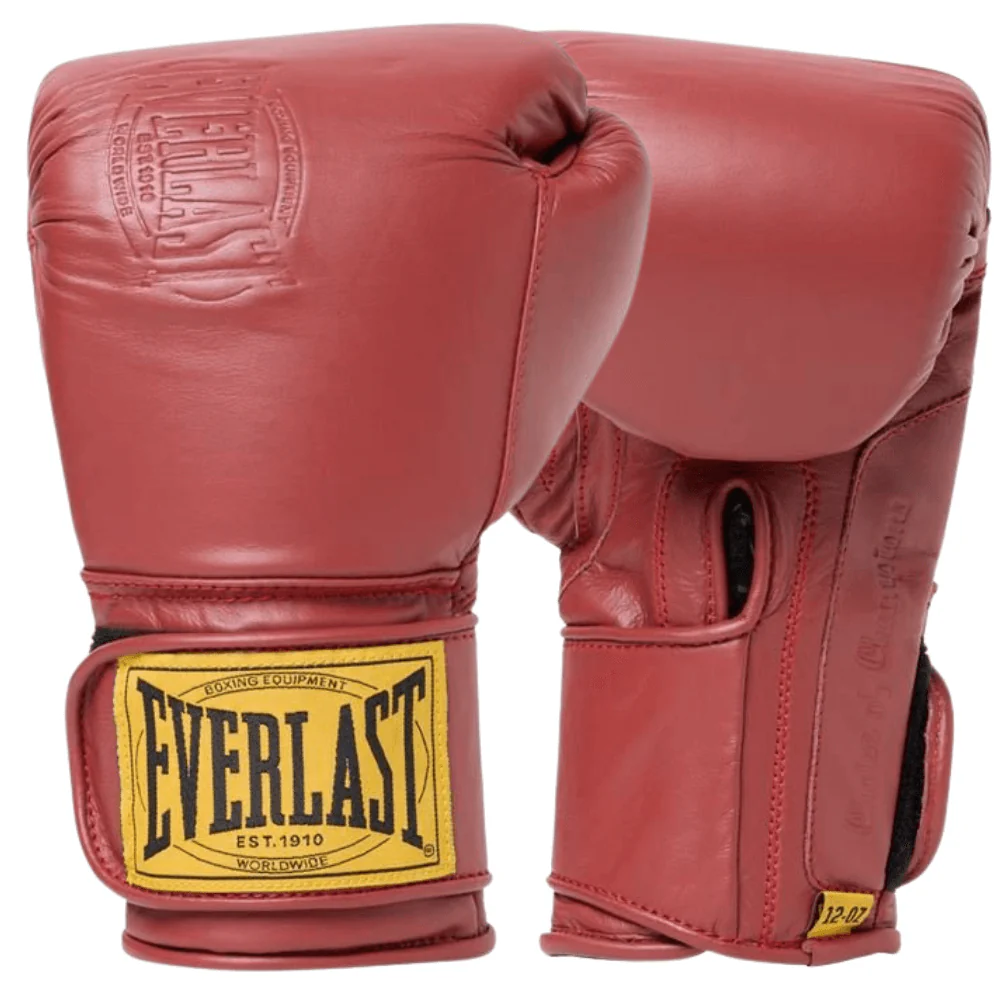 Everlast 1910 Pro Boxing Gloves Red