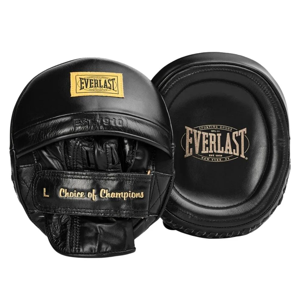 Everlast 1910 Pro Speed Focus Mitts Black