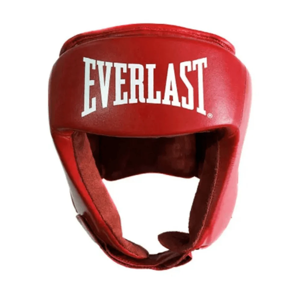 Everlast Amateur Comp Head Guard Red