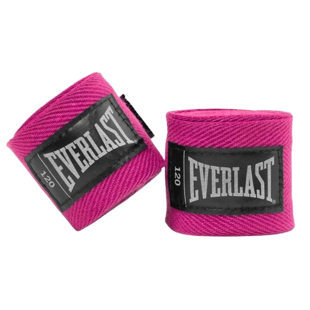 Everlast Core 120 Inch Hand Wraps Pink