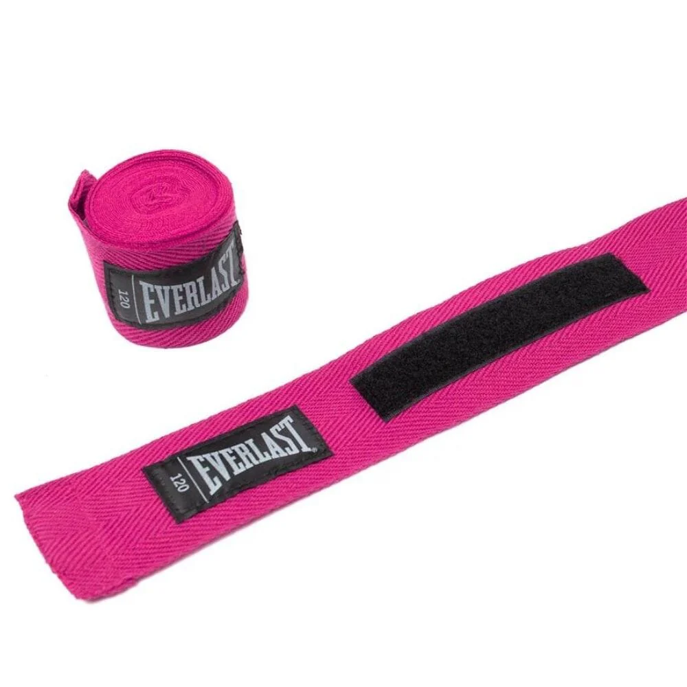 Everlast Core 120 Inch Hand Wraps Pink - Image 2