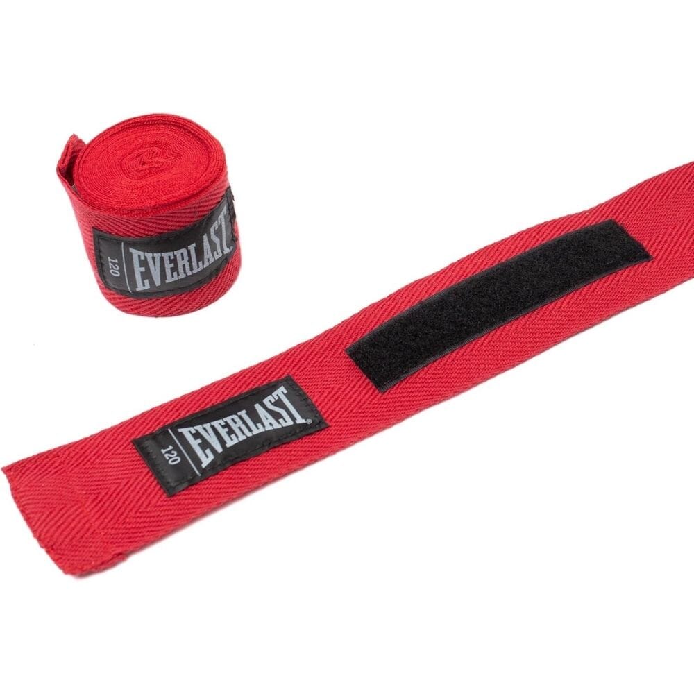 Everlast Core 120 Inch Hand Wraps Red - Image 2