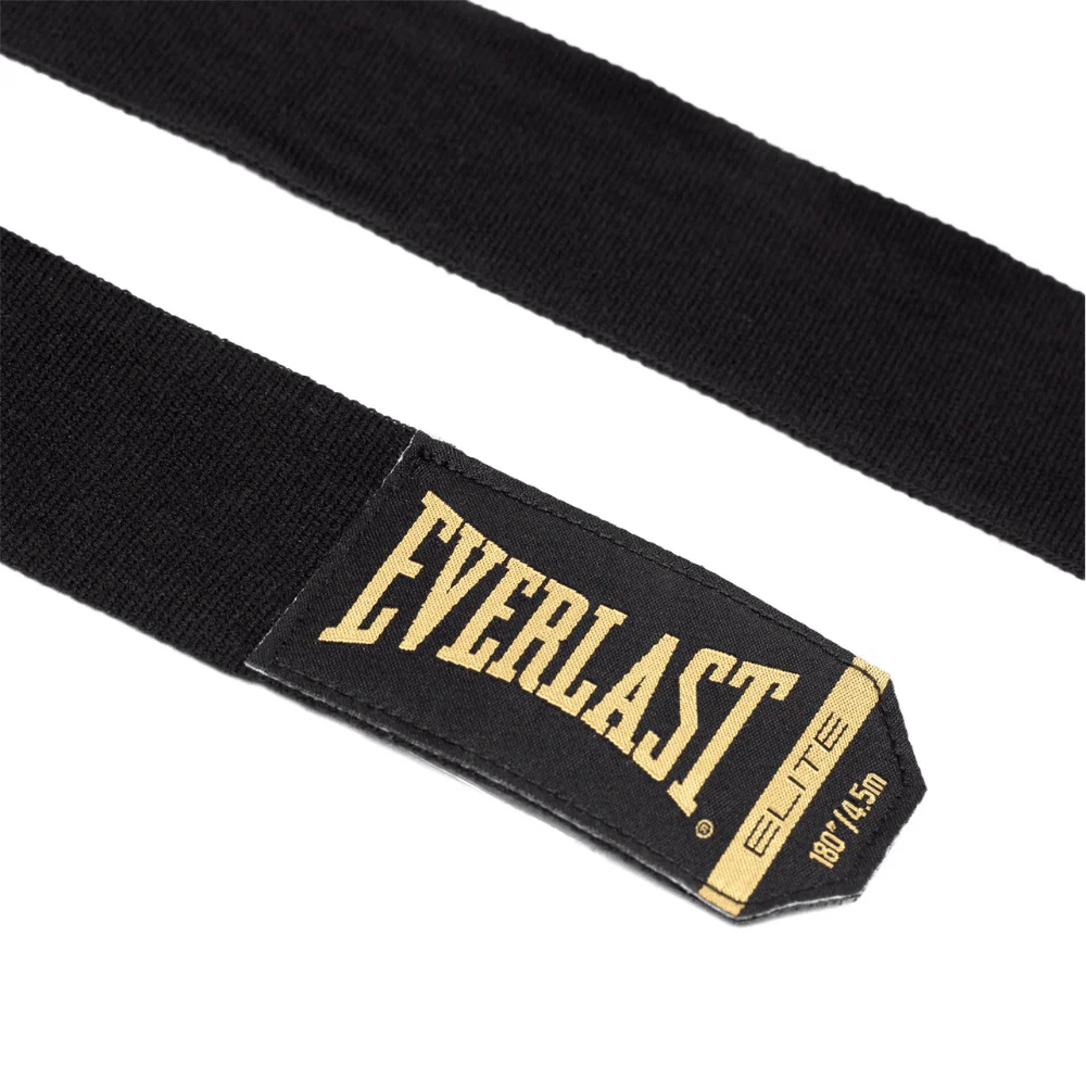 Everlast Elite 180 Inch Hand Wraps Black - Image 2