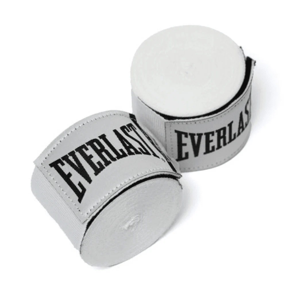 Everlast Elite 180 Inch Hand Wraps White - Image 3