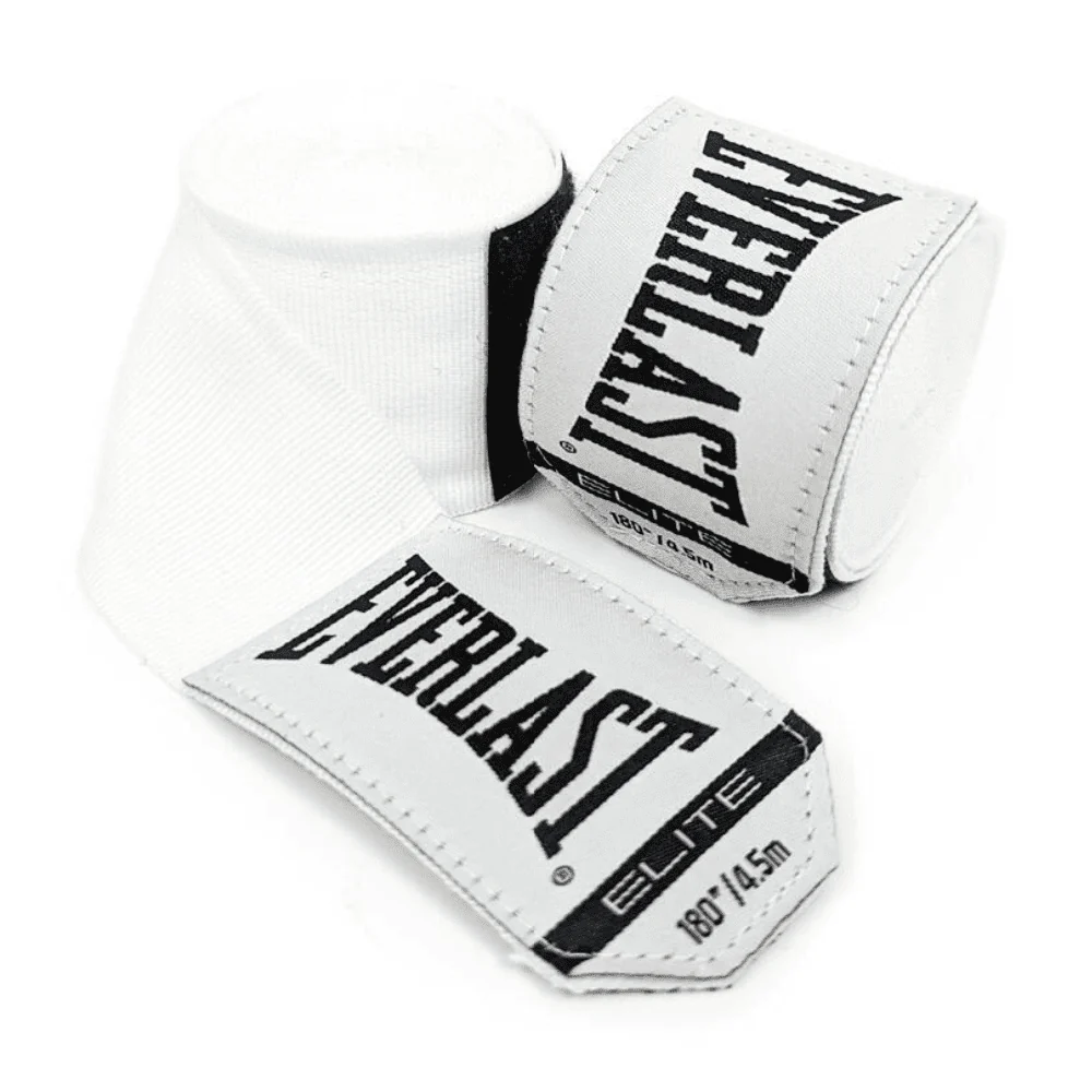 Everlast Elite 180 Inch Hand Wraps White - Image 4