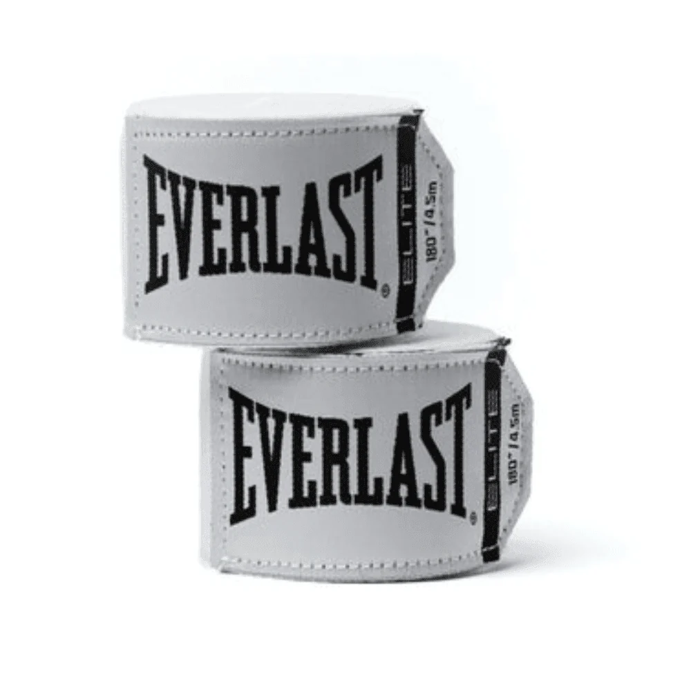 Everlast Elite 180 Inch Hand Wraps White - Image 5