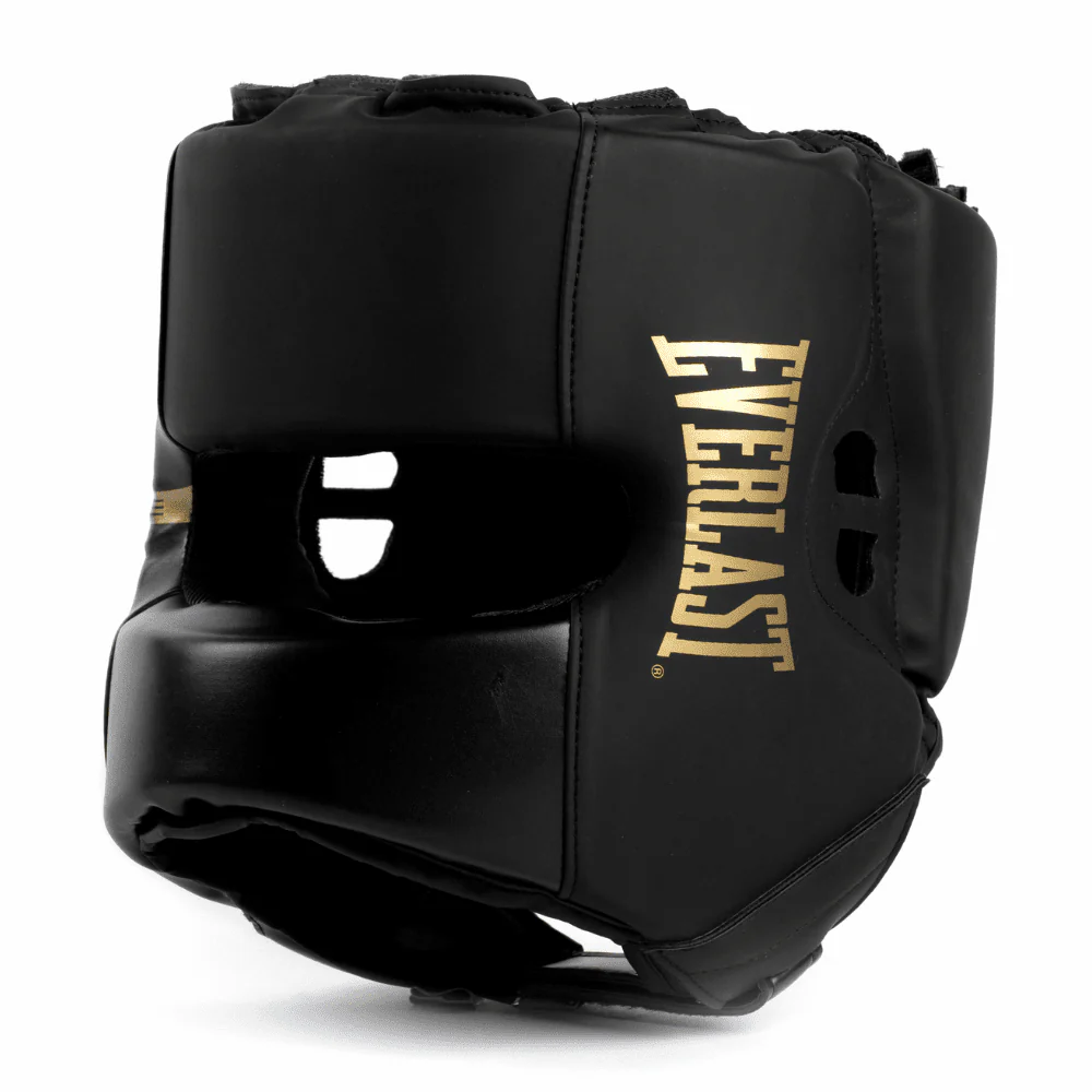 Everlast Elite2 Headgear Black/Gold - Image 2