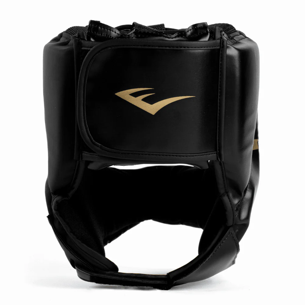 Everlast Elite2 Headgear Black/Gold - Image 3