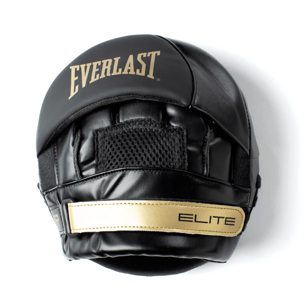 Everlast Elite2 Micro Mitts Black/Gold - Image 4