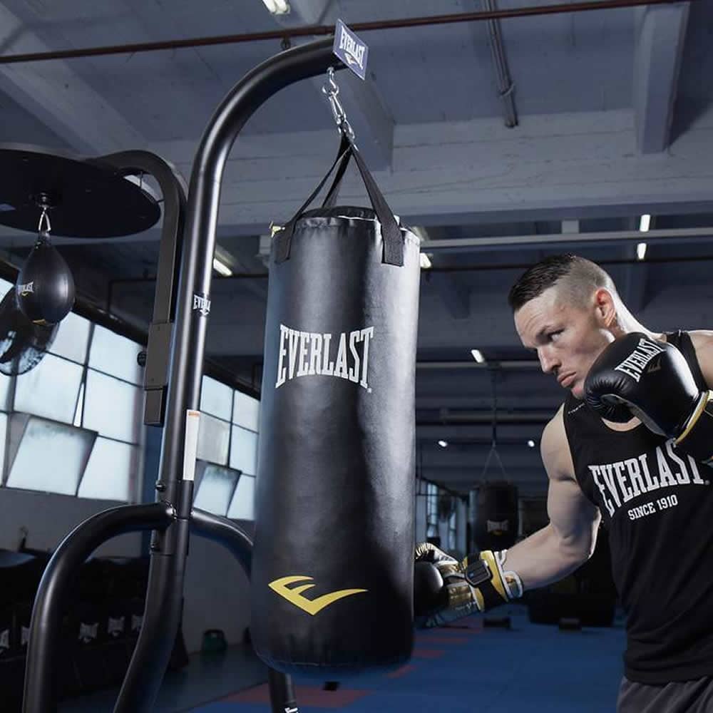 Everlast Heavy Bag and Speed Ball Stand - Image 2