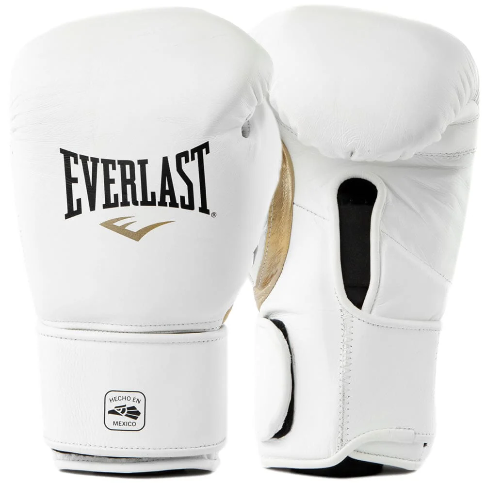 Everlast Mx2 Training Gloves White/Gold