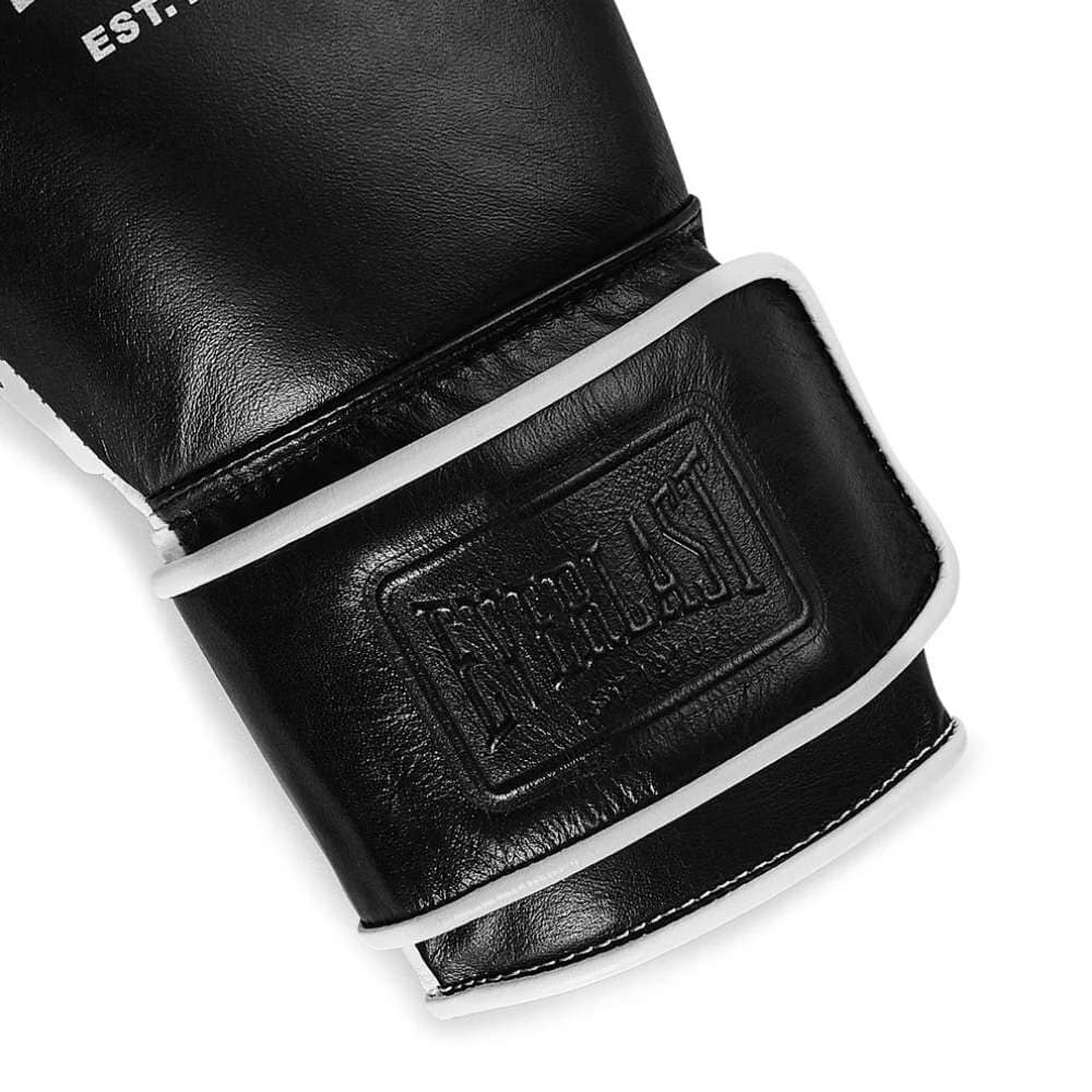 Everlast Powerlock Pro OG Boxing Gloves Black/White - Image 5