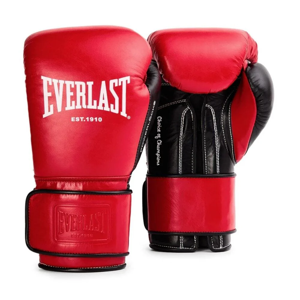 Everlast Powerlock Pro OG Boxing Gloves Red/Black