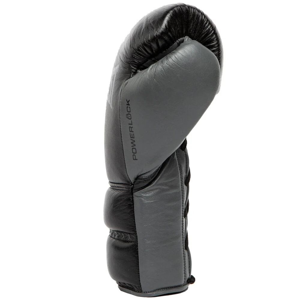 Everlast Pro Powerlock2 Fight Gloves Black/Grey - Image 4