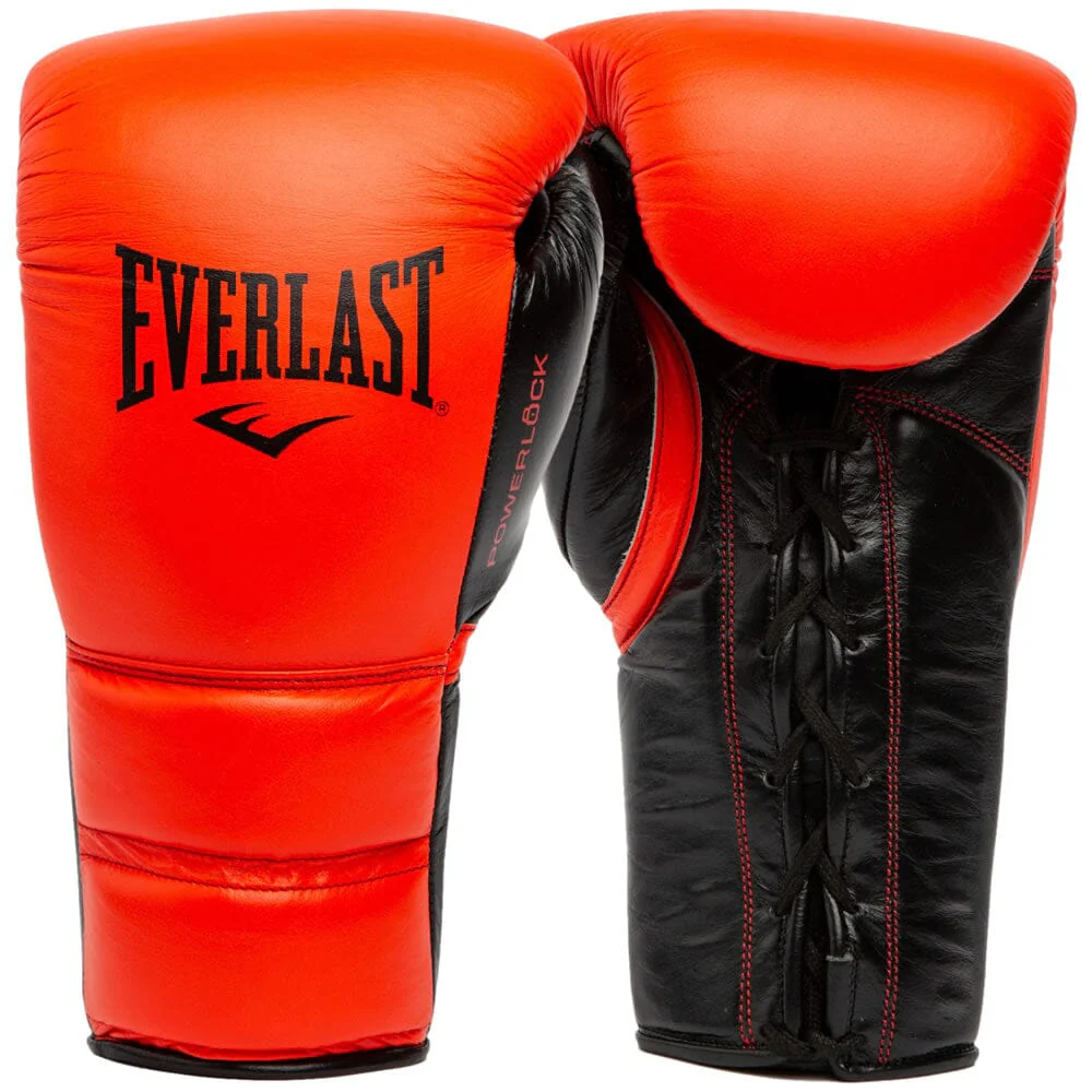 Everlast Pro Powerlock2 Fight Gloves Red/Black