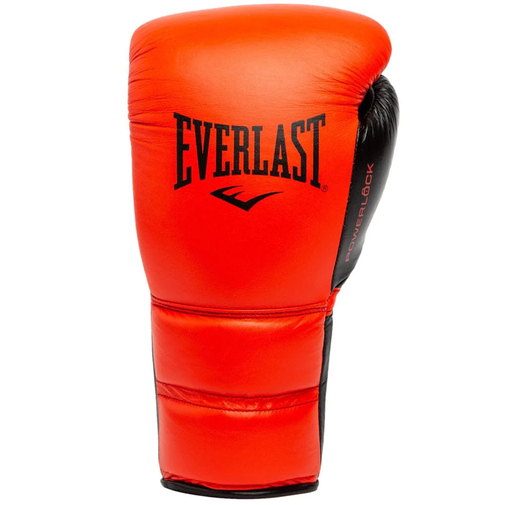 Everlast Pro Powerlock2 Fight Gloves Red/Black - Image 2