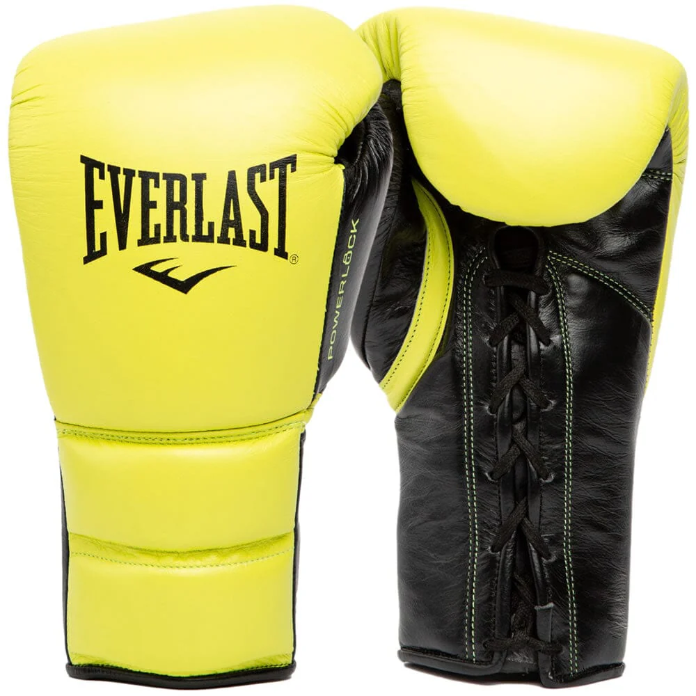 Everlast Pro Powerlock2 Fight Gloves Yellow/Black