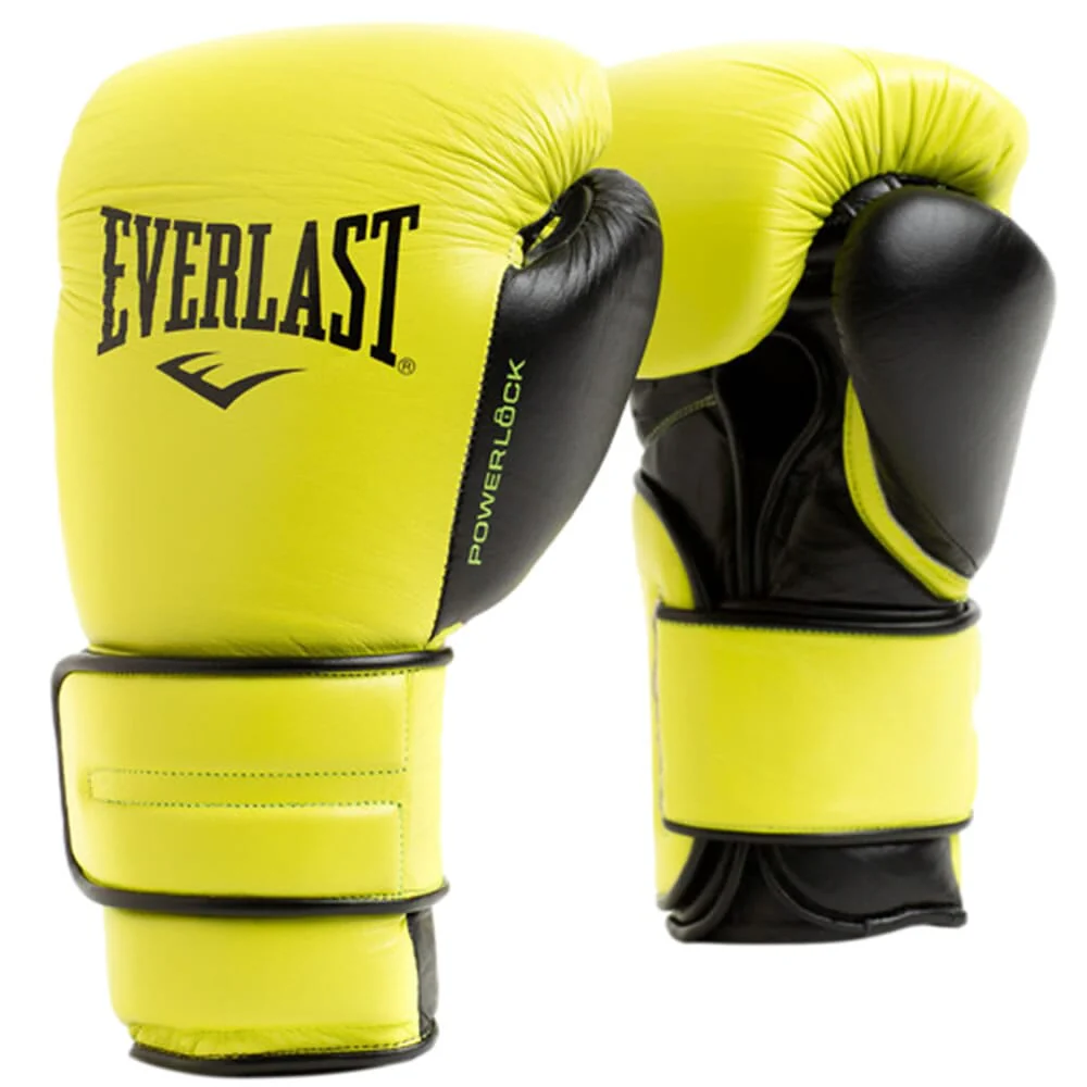 Everlast Pro Powerlock2 Training Gloves Yellow/Black