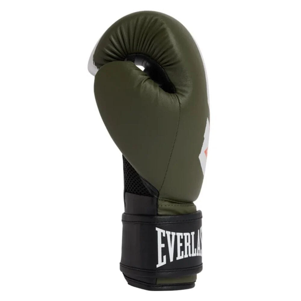 Everlast Prospect2 Youth 6oz Boxing Gloves Olive/White - Image 4