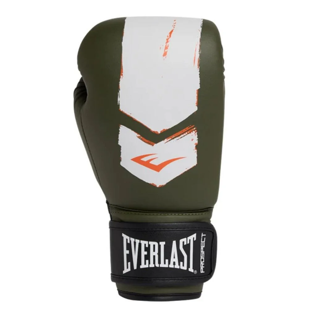 Everlast Prospect2 Youth 6oz Boxing Gloves Olive/White - Image 5