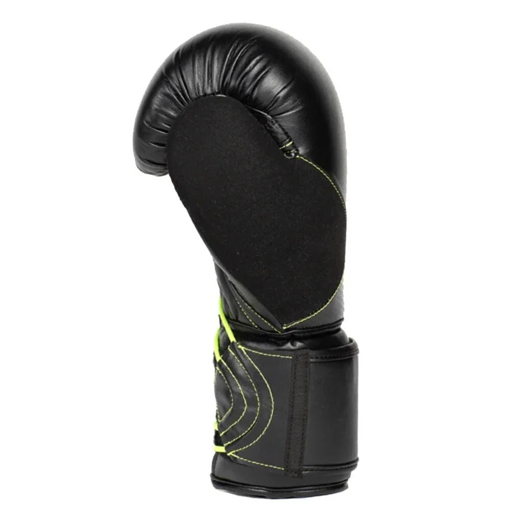 Everlast Protex Boxing Gloves Black/Green - Image 3