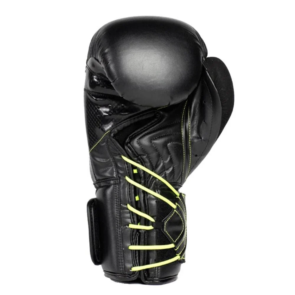 Everlast Protex Boxing Gloves Black/Green - Image 4