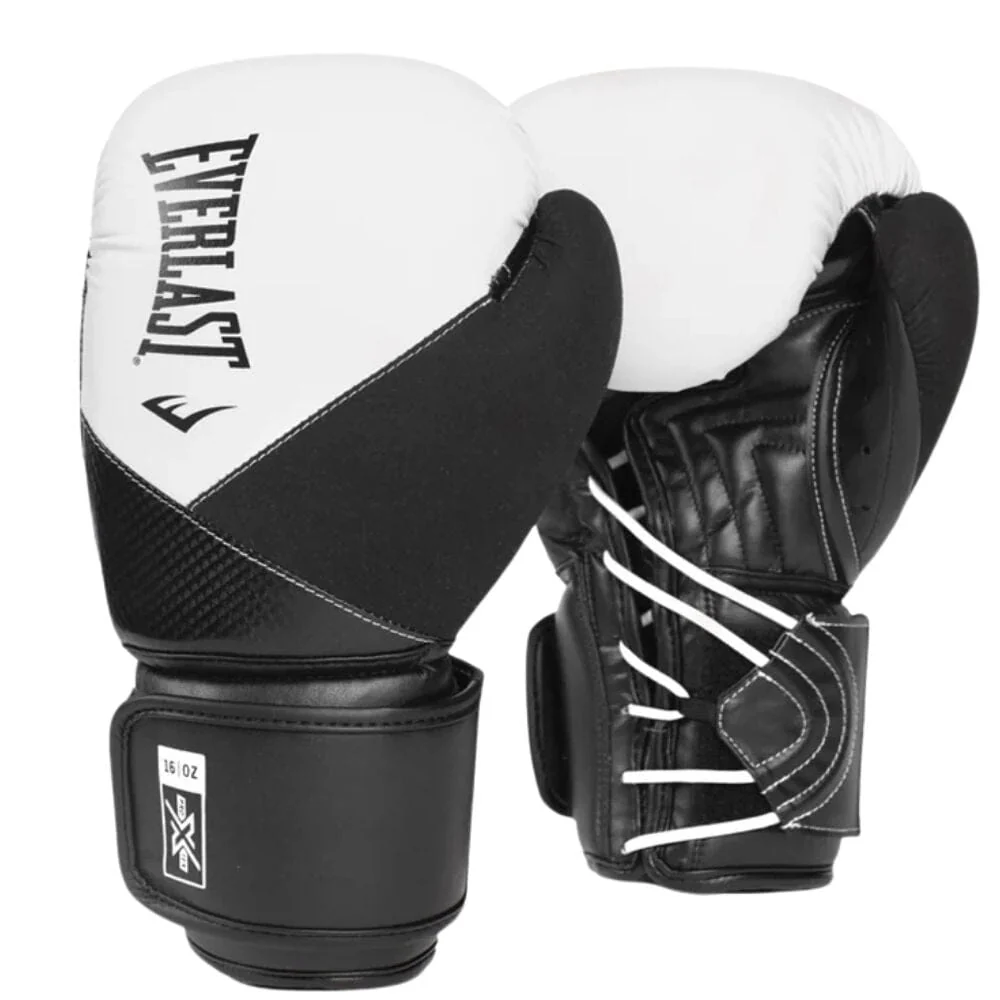 Everlast Protex Boxing Gloves White/Black