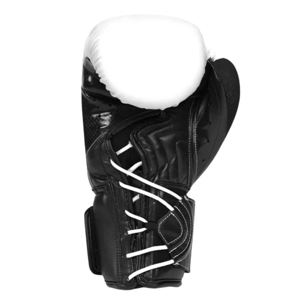 Everlast Protex Boxing Gloves White/Black - Image 4