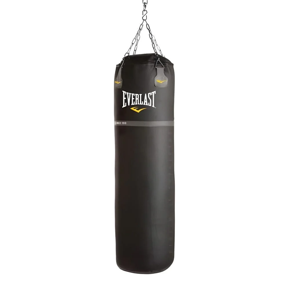 Everlast Super Leather 4ft Heavy Bag Black