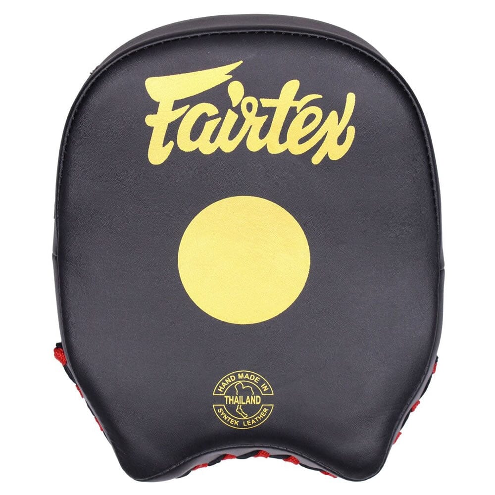 Fairtex FMV14 Short Focus Mitts Black/Gold - Image 2