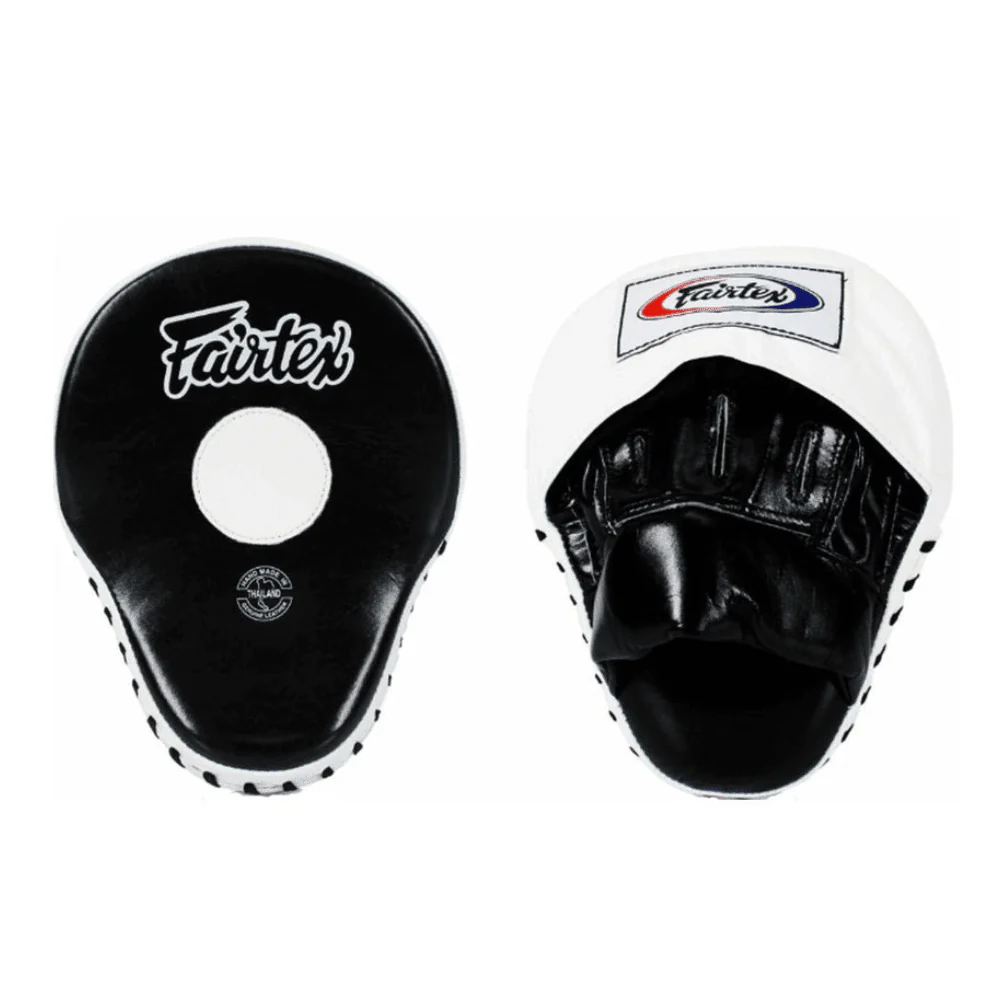 Fairtex FMV9 Ultimate Contoured Focus Mitts Black/White