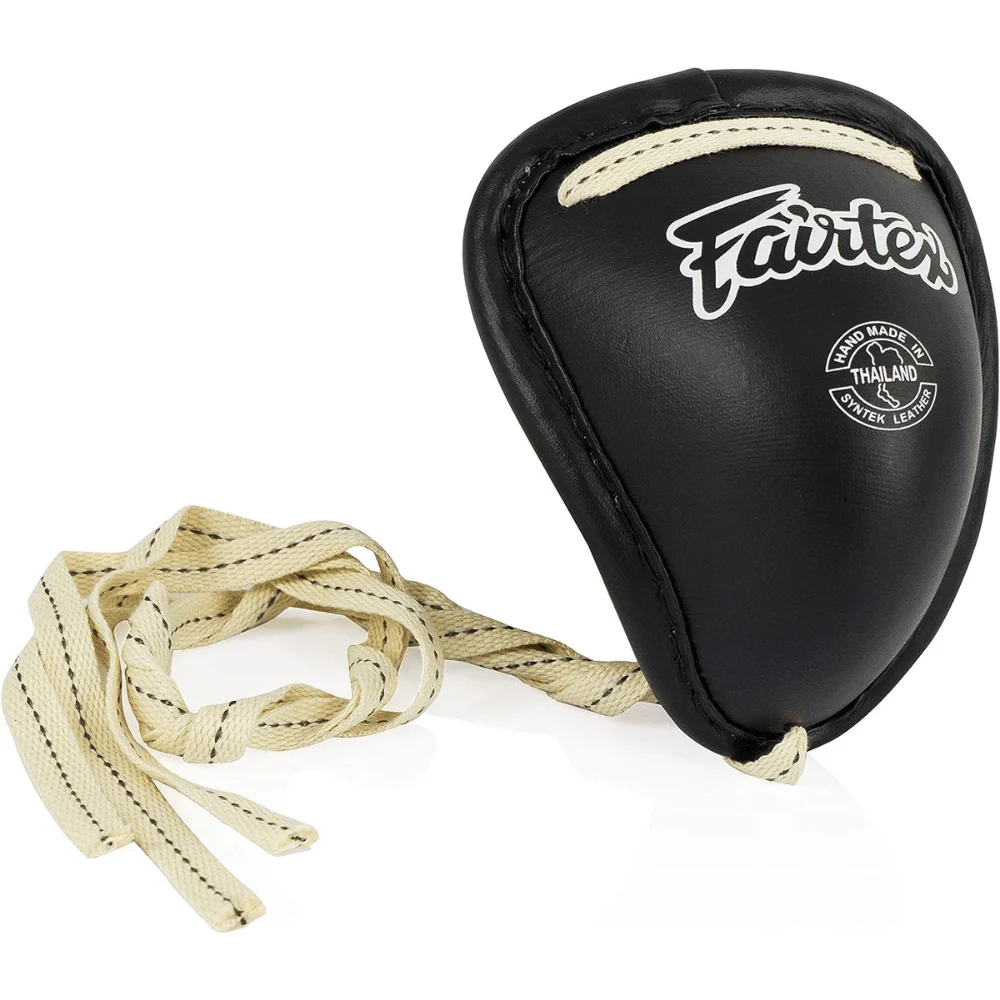 Fairtex GC2 Muay Thai Steel Cup Black - Image 2