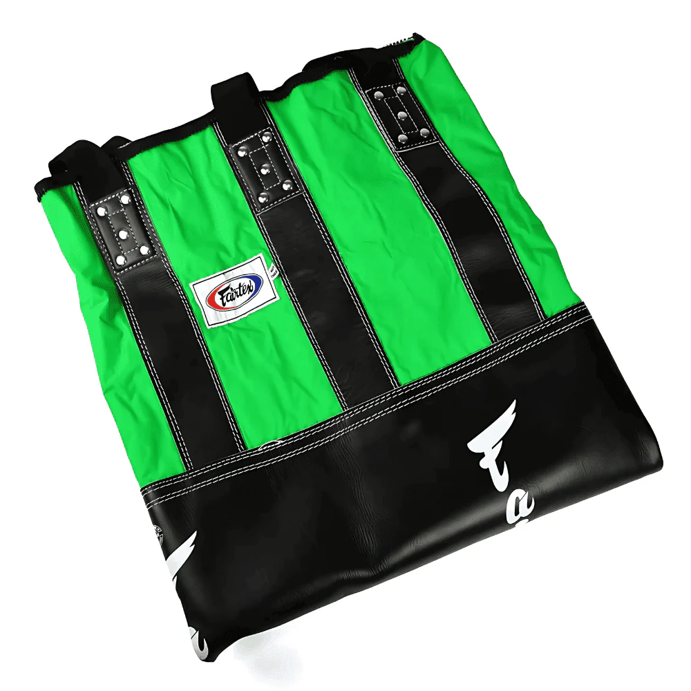 Fairtex HB3 Unfilled Extra-Large Heavy Bag Black/Green