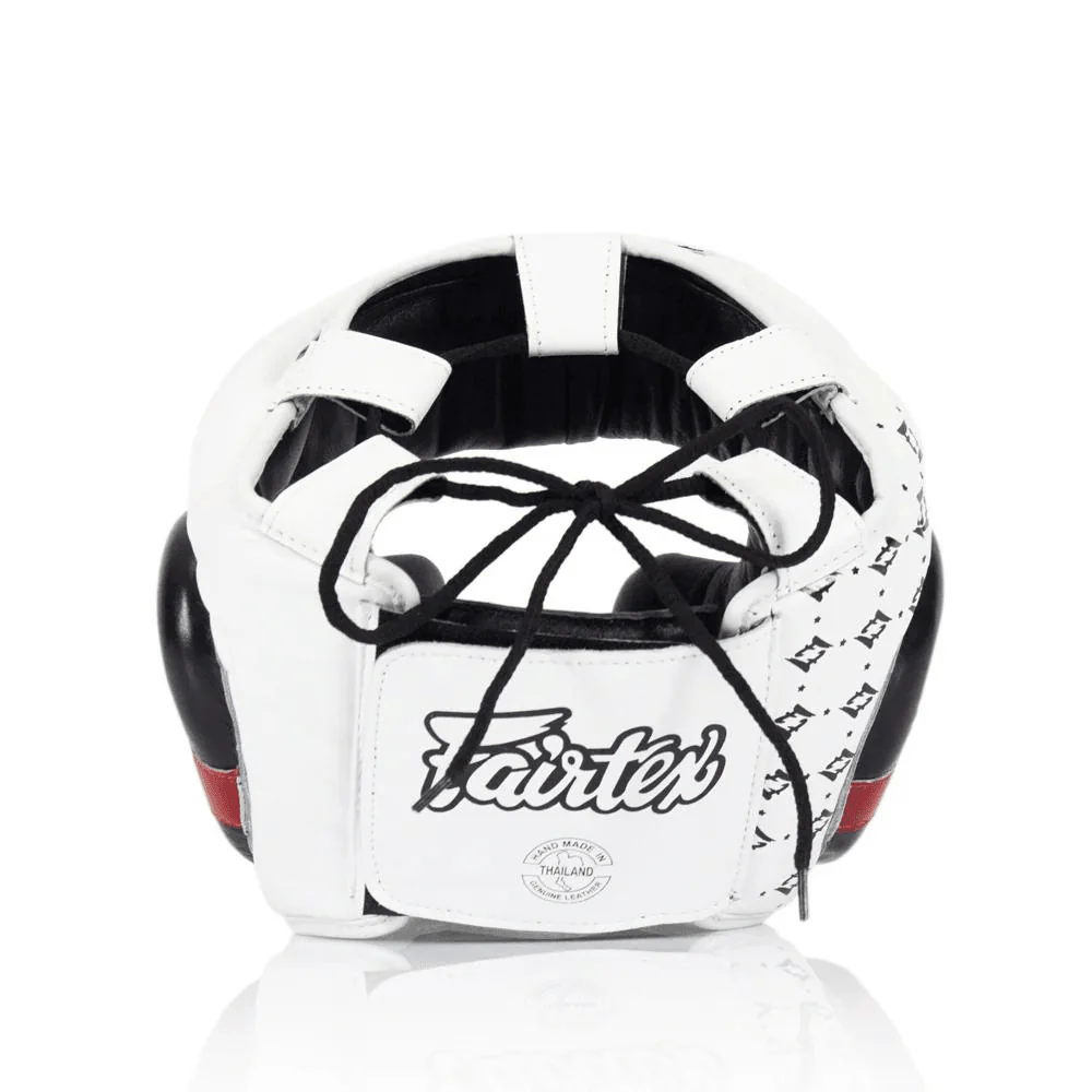 Fairtex HG10 Super Sparring Head Guard White - Image 3
